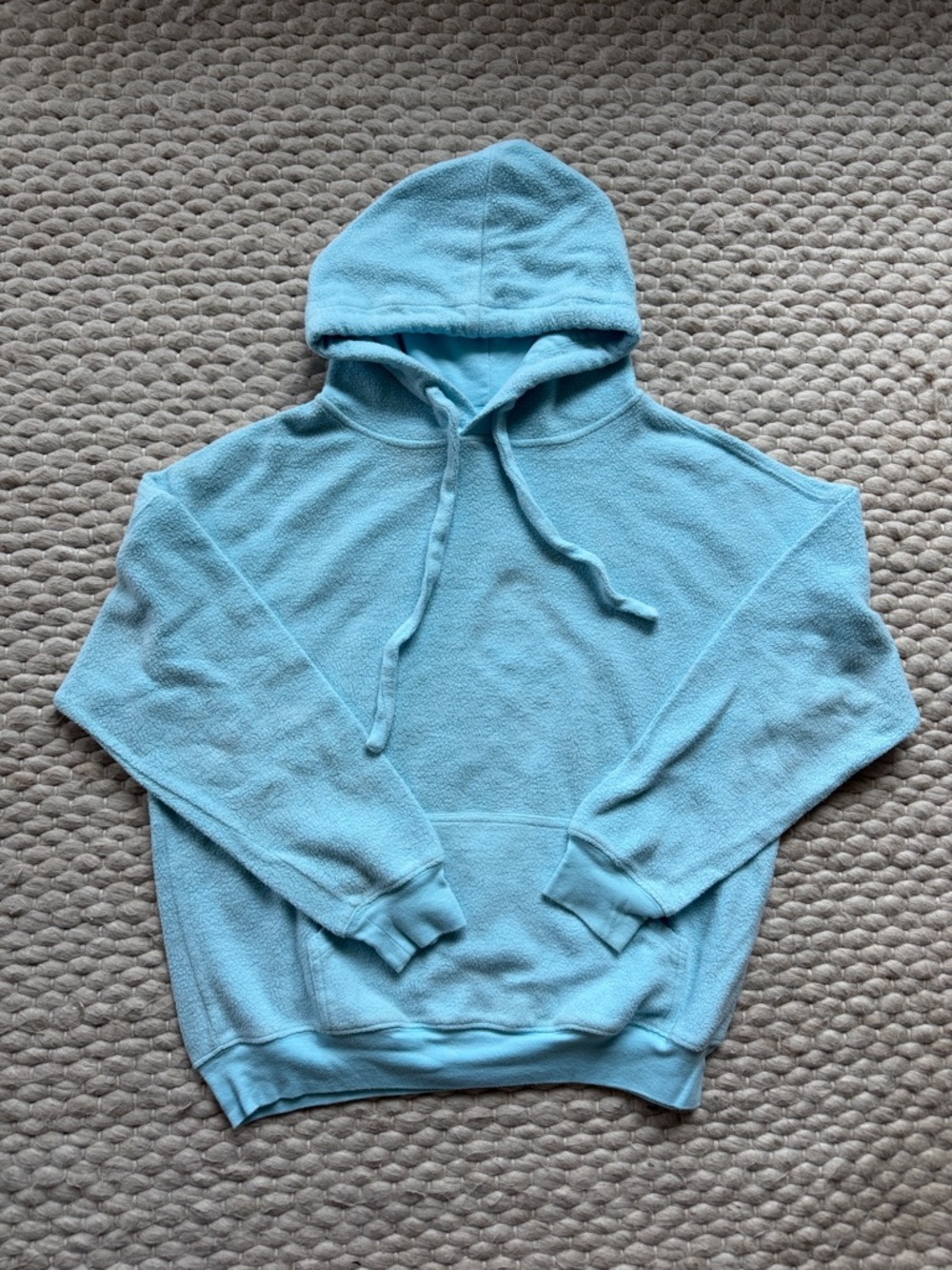 Soft Serve Clothing Original Cloud Cotton Hoodie Light Blue Unisex M Oversized
